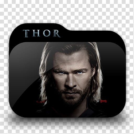 Movie Folders , Marvel Thor art transparent background PNG clipart