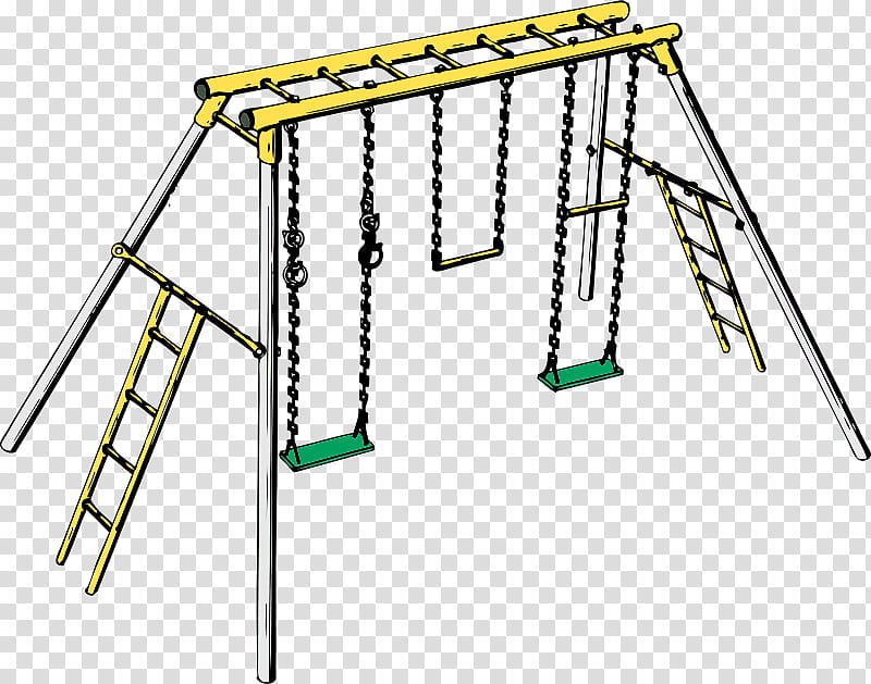 Playground, Swing, Child, Drawing, Silhouette, Line, Angle, Recreation transparent background PNG clipart