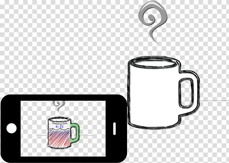 Augmented Reality Line Art, Interaction, User Interface, Project, Cup, Tableware, Drinkware transparent background PNG clipart