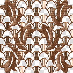 Lace Patterns and Files, brown knitted decor transparent background PNG clipart