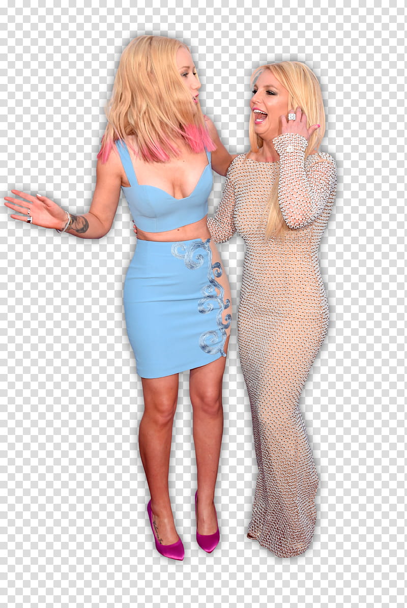 Iggy Azalea And Britney Spears,  transparent background PNG clipart