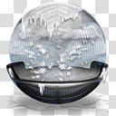 Sphere   , snowing cloud icon transparent background PNG clipart