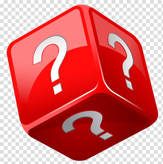 Question Mark Icon, Faq, Icon Design, Tax Lien, Red, Dice, Dice Game, Signage transparent background PNG clipart