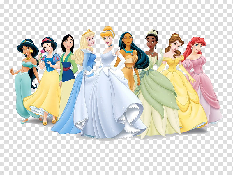Illustrated, Disney Princesses transparent background PNG clipart