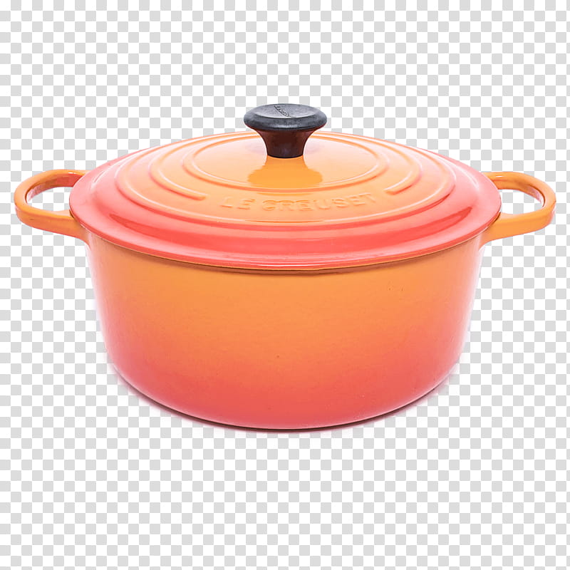 Orange, Lid, Pot, Cookware And Bakeware, Dutch Oven, Saucepan, Tableware, Ceramic transparent background PNG clipart