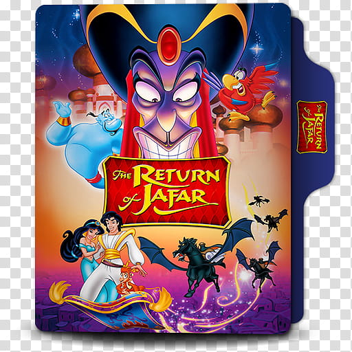 Aladdin The Return of Jafar  Folder Icon, The Return of Jafar transparent background PNG clipart