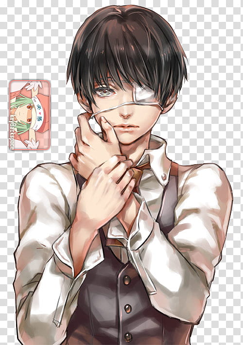 Ken (Tokyo Ghoul), Render, male anime character transparent background PNG clipart