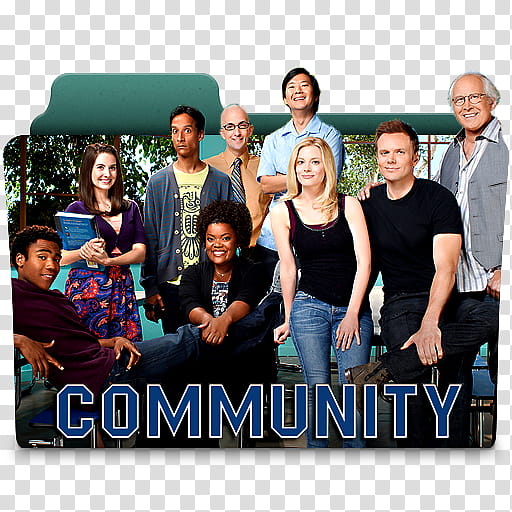 TV Series Icon Pack , [US] Community ( ) transparent background PNG clipart