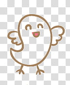 Too Love AmberTutoss, brown bird illustration transparent background PNG clipart