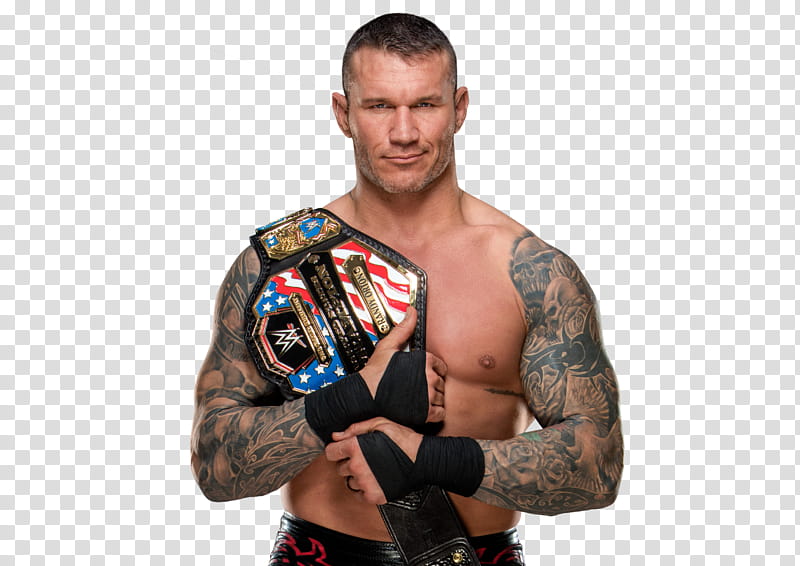 Randy Orton United States Champion  transparent background PNG clipart