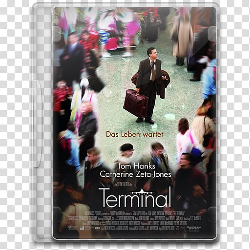 Movie Icon , The Terminal, Terminal DVD case transparent background PNG clipart