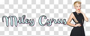 Texto de Miley Cyrus transparent background PNG clipart thumbnail