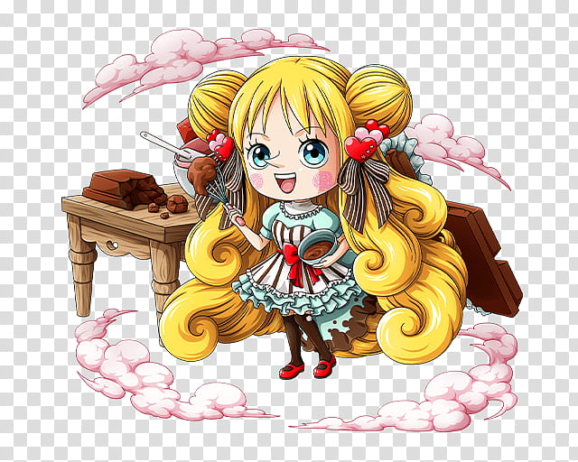 Mansherry Princess of Tontatta Kingdom, yellow-haired girl anime character transparent background PNG clipart