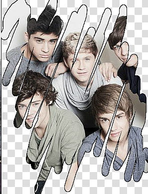 one direction , One Direction art transparent background PNG clipart