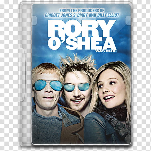 Movie Icon , Rory O'Shea Was Here, Rory O'Shea Was Here DVD case transparent background PNG clipart