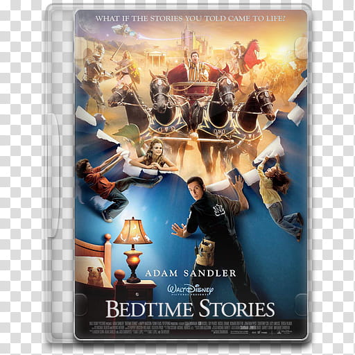 Movie Icon , Bedtime Stories, Walt Disney Bedtime Stories DVD case transparent background PNG clipart
