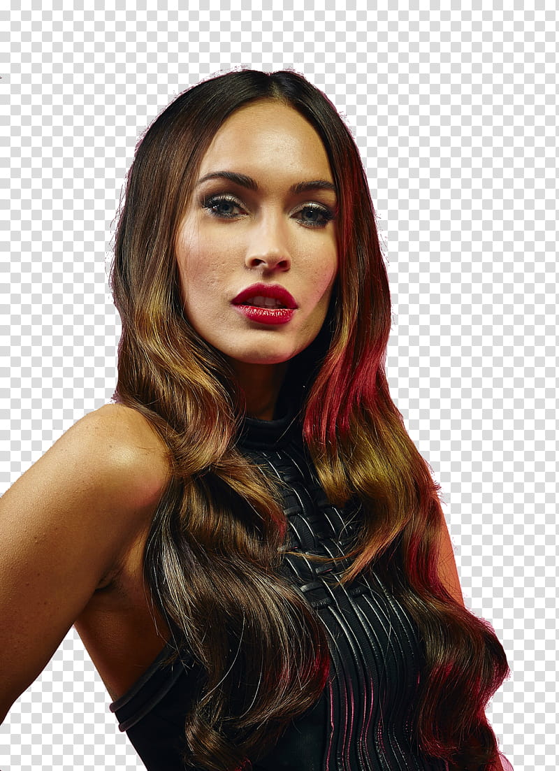 Megan Fox transparent background PNG clipart