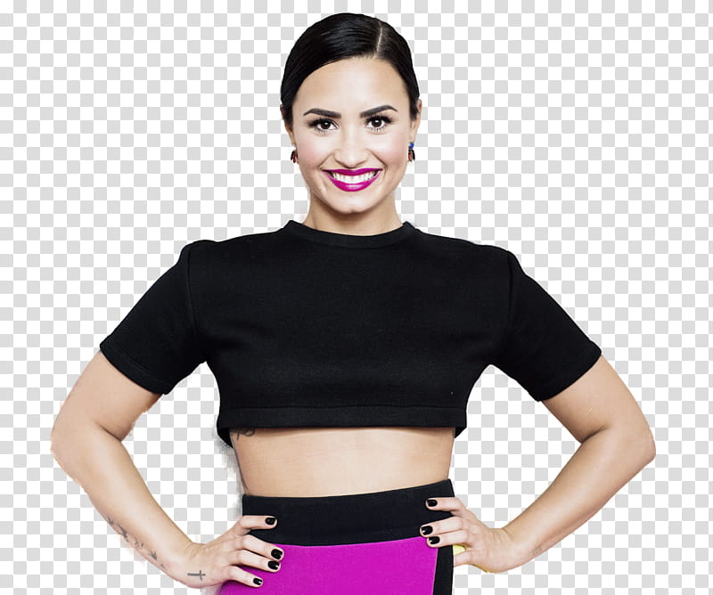 Demi Lovato  ,  transparent background PNG clipart