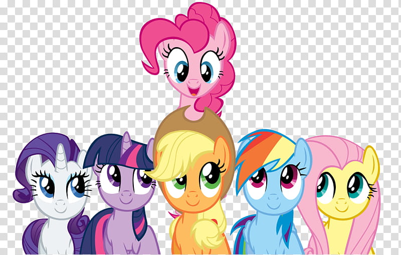 Smile Parade, My Little Pony characters transparent background PNG ...