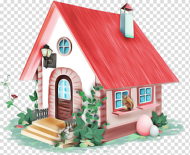 house home cottage playhouse roof, Dollhouse, Interior Design, Building transparent background PNG clipart