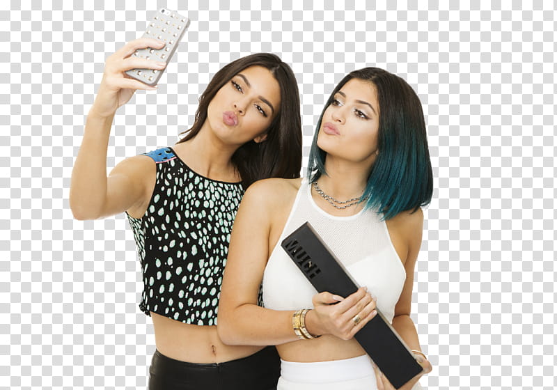 Kendall y Kylie Jenner , Kylie and Kendall Jenners transparent background PNG clipart