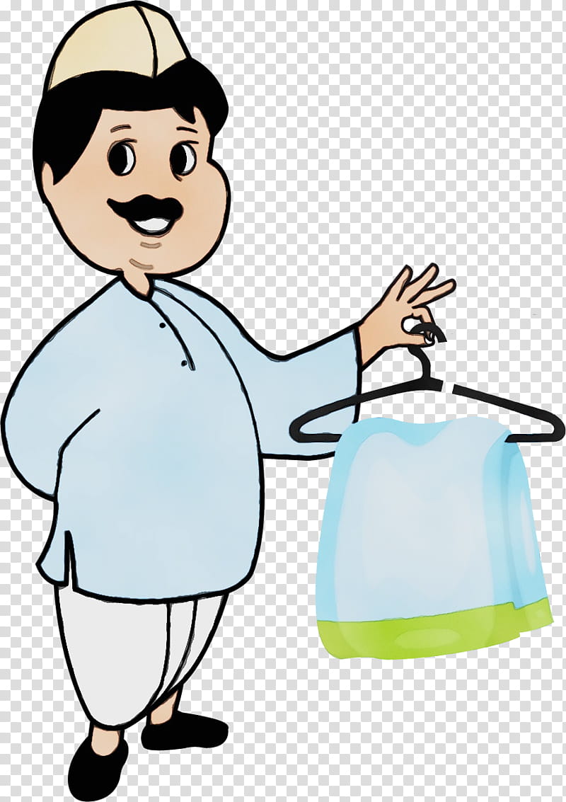 clean laundry clipart