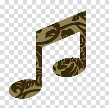 NOTA MUSICAL, brown g-clef illustration transparent background PNG clipart