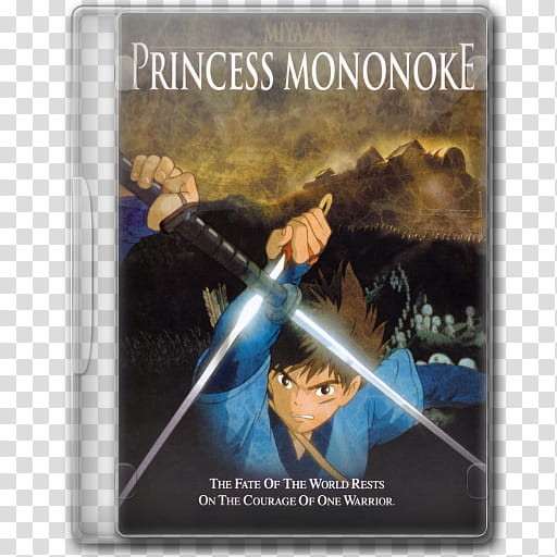 the BIG Movie Icon Collection P, Princess Mononoke transparent background PNG clipart