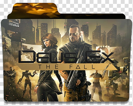 Deus Ex The Fall Folder Icon, DEUS EX THE FALL transparent background PNG clipart