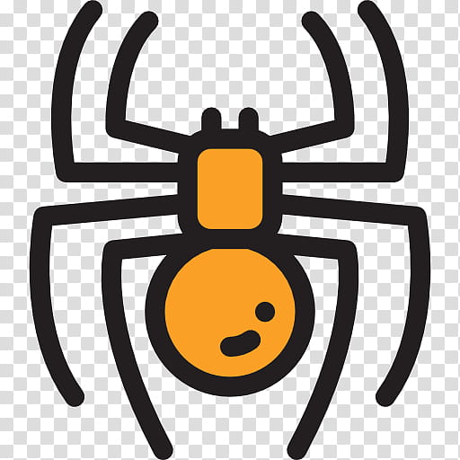Spider, Rat, Animal, Pet, Yellow, Line, Smiley transparent background PNG clipart