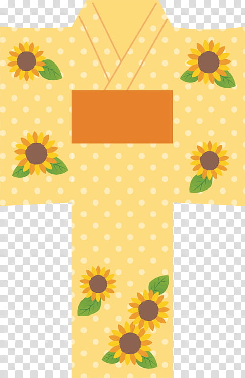 Copyright Symbol, Kimono, Yukata, Common Sunflower, Fireworks, Yellow, Wildflower, Plant transparent background PNG clipart