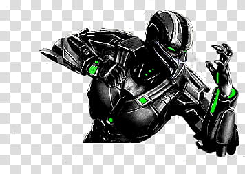 cyber smoke ladder render, Mortal Kombat Cyber Sub-Zero illustration transparent background PNG clipart