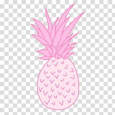 Pink , pink pineapple art transparent background PNG clipart