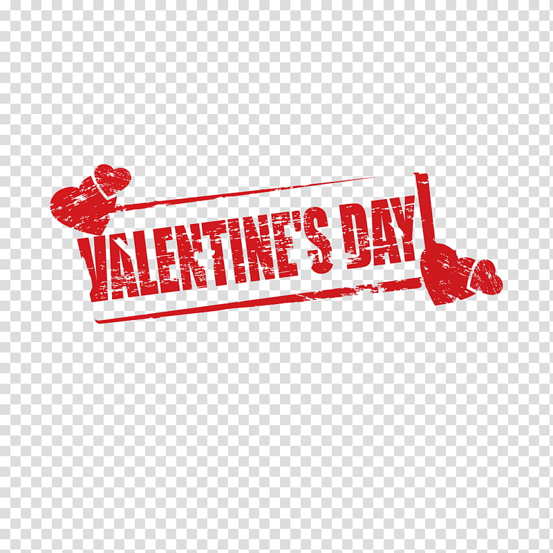 Valentines Day, Logo, Red, Text, Label transparent background PNG clipart