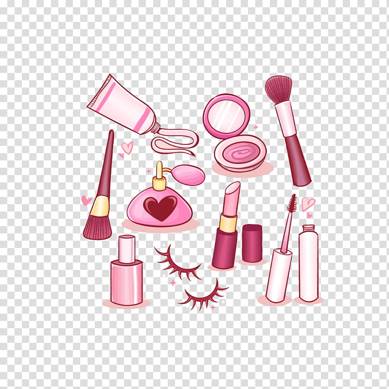 Makeup, Cosmetics, Perfume, Beauty Parlour, Makeup Brushes, Lipstick, Manicure, Nail Polish transparent background PNG clipart