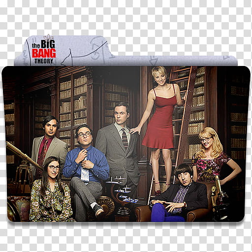 The Big Bang Theory TV Folders, Season  icon transparent background PNG clipart