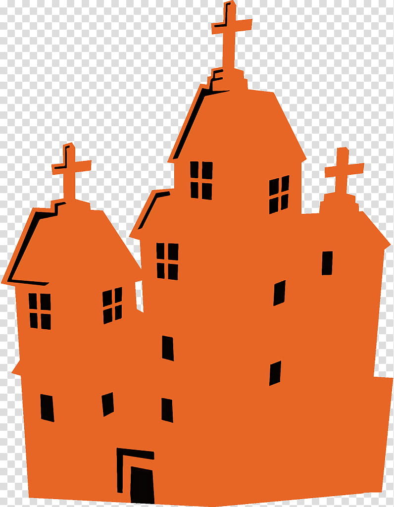 haunted house halloween haunted halloween, Halloween , Castle, Architecture, Building transparent background PNG clipart