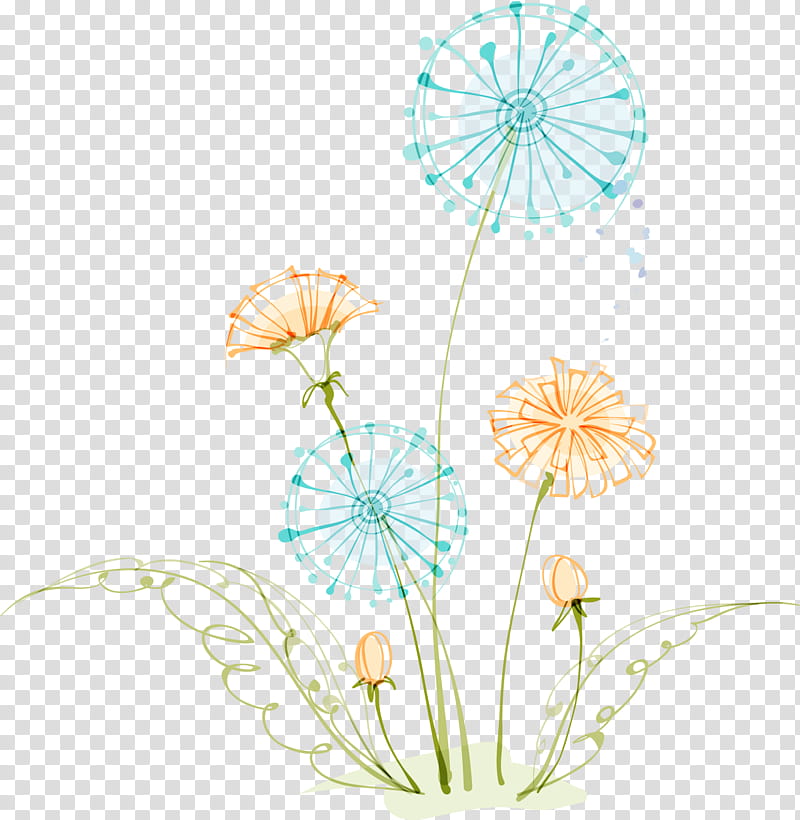 Watercolor Flower, Drawing, Cartoon, Visual Arts, Dandelion, Watercolor Painting, Flora, Petal transparent background PNG clipart
