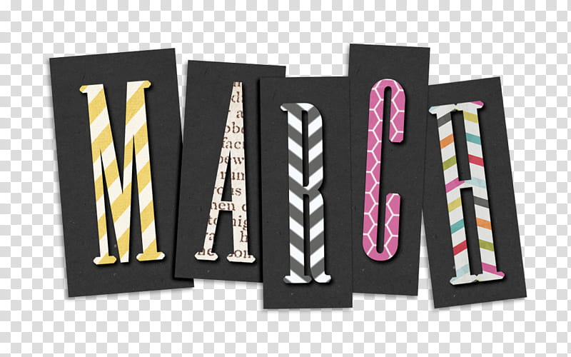 Ransom Note, March illustration transparent background PNG clipart