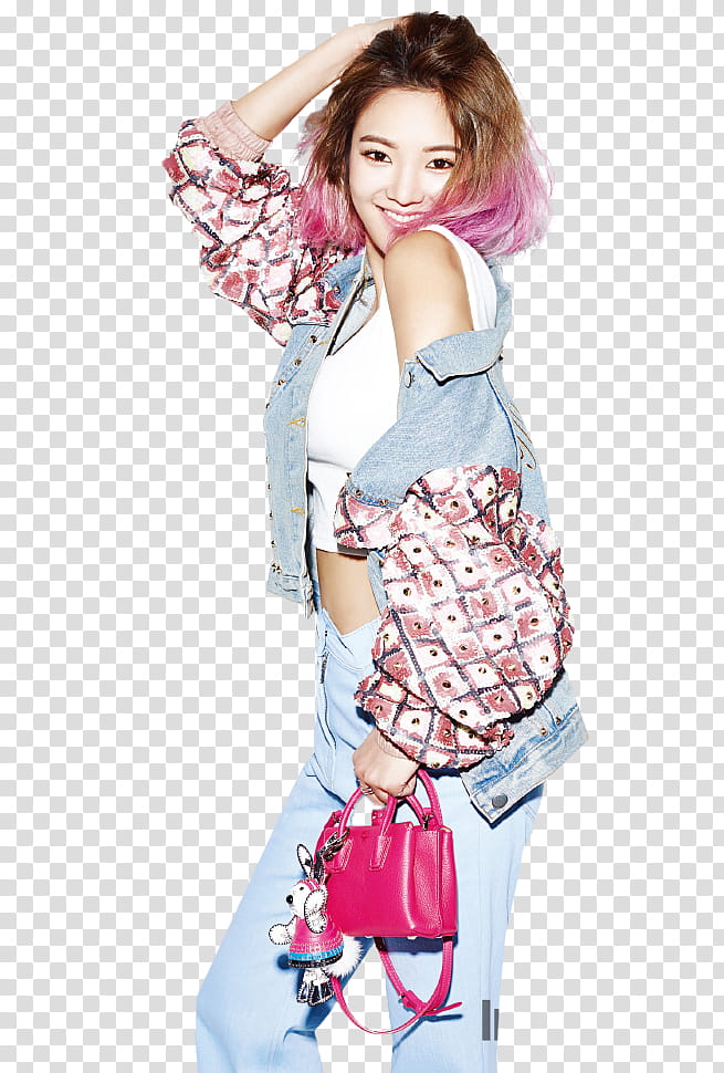 SNSD HyoYeon InStyle transparent background PNG clipart