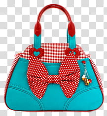 LightBlue Blue Bags, blue and red hobo bag transparent background PNG clipart