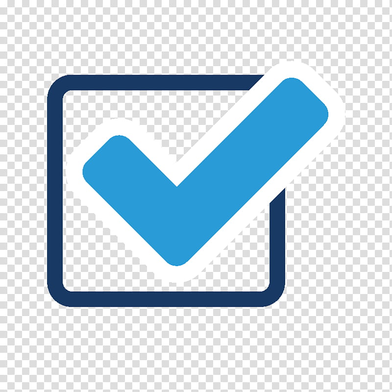 Blue Check Mark, Font Awesome, Checkbox, Computer Software, Menu, User, Checklist, Zoomtext transparent background PNG clipart