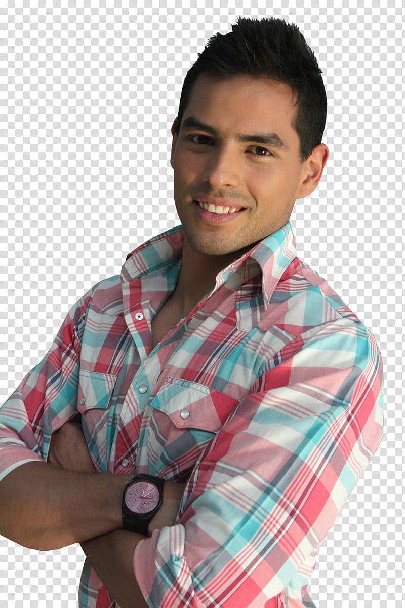 crossed arm smiling man transparent background PNG clipart