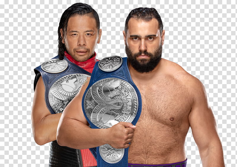 WWE Shinsuke Nakamura and Rusev transparent background PNG clipart