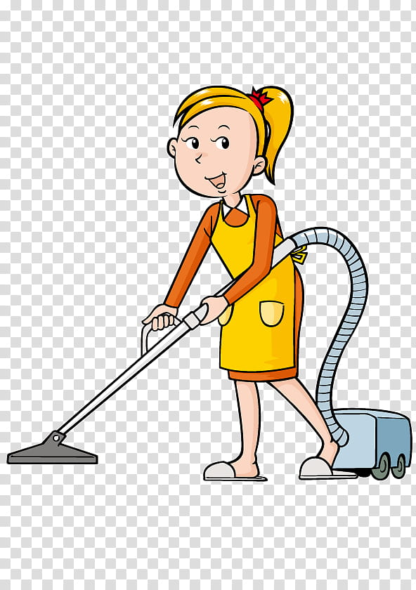 Maid Yellow, Maid Service, Domestic Worker, Housekeeping, Housekeeper, Footwear, Cartoon, Male transparent background PNG clipart