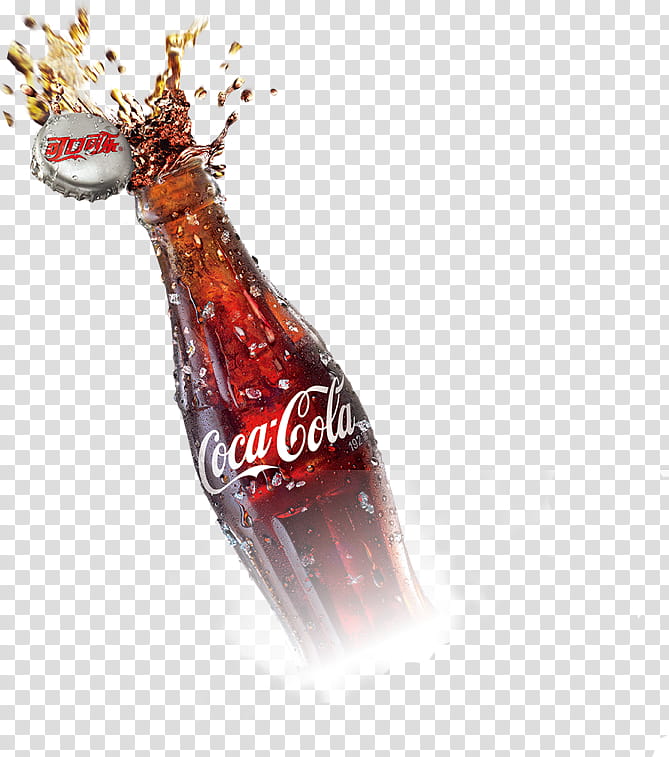 Coca-cola, Cocacola, Drink, Soft Drink, Carbonated Soft Drinks, Bottle, Plant, Liquid transparent background PNG clipart