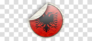 world flags, Albania icon transparent background PNG clipart thumbnail
