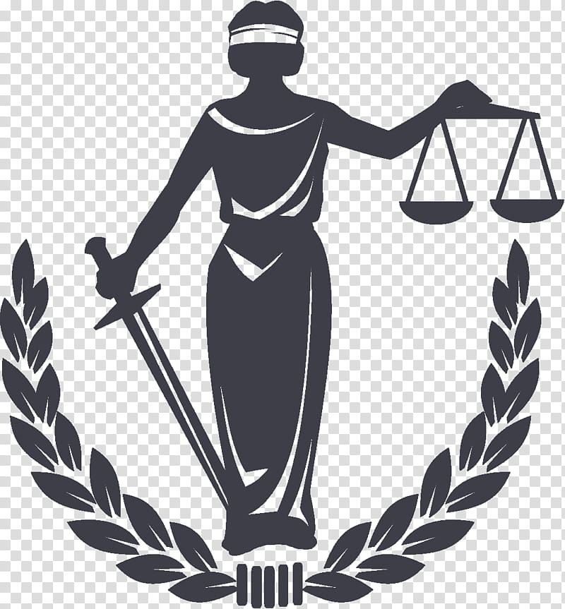 Painting, Lady Justice, Drawing, Criminal Justice, Law, Measuring Scales, Symbol, Black And White transparent background PNG clipart