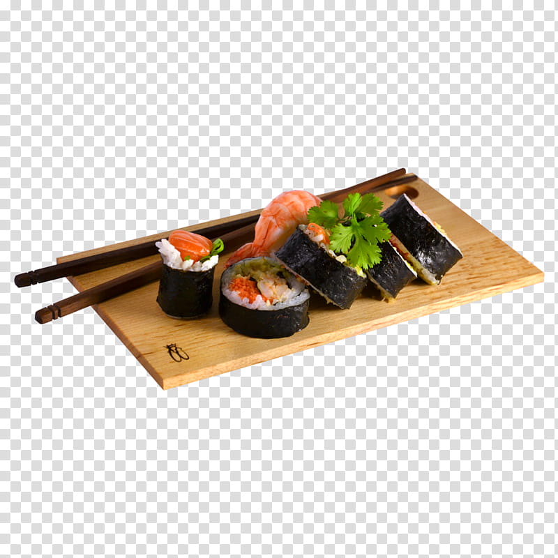 Sushi, Chopsticks, Japanese Cuisine, Asian Cuisine, Dish, Food, Kitchen, Tray transparent background PNG clipart