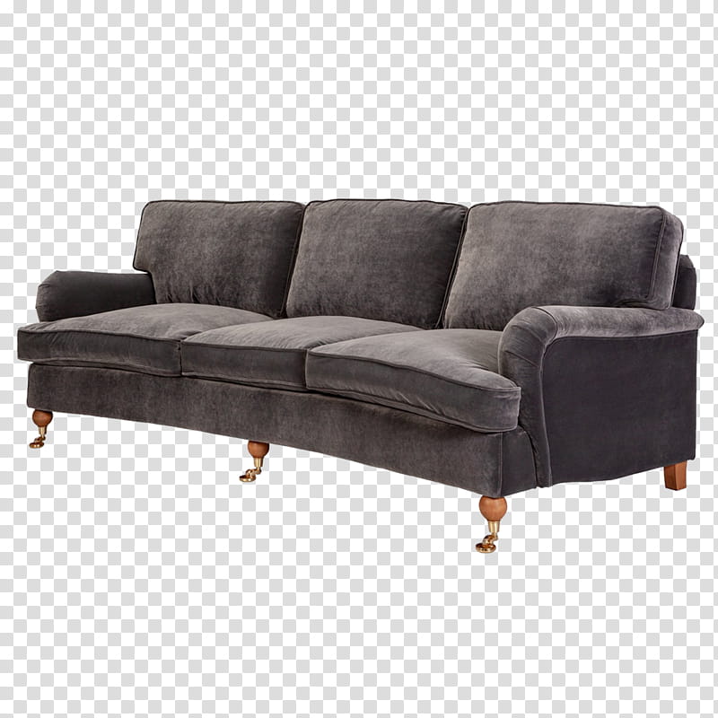 Grey, Couch, Sofa Bed, 3 Seater Sofa, Cushion, Recliner, Velvet, Comfort transparent background PNG clipart